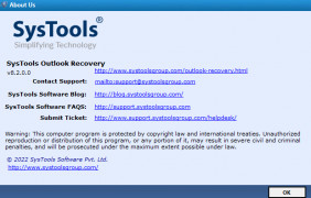 SysTools Outlook Recovery screenshot 2