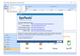 SysTools Outlook Recovery - about-application
