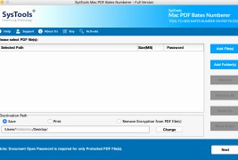 SysTools PDF Bates Numberer - Screenshot 5