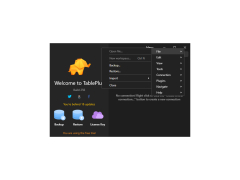 TablePlus - file-menu