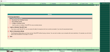 Tally.ERP - Screenshot 1
