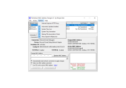 Technitium MAC Address Changer - options