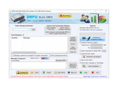 Text SMS Software (Multi USB Modem) - main-screen