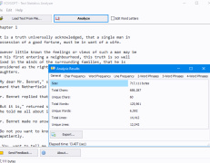 Text Statistics Analyzer - Screenshot 2