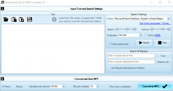Text to MP3 Converter screenshot 1