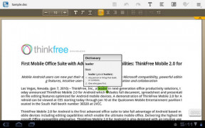 ThinkFree Office screenshot 1