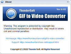 ThunderSoft GIF to Video Converter screenshot 3