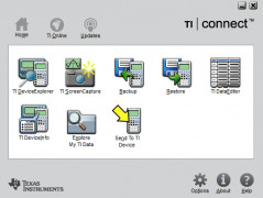 TI Connect screenshot 1