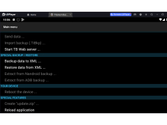 Titanium Backup - functions