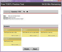 TOEFL screenshot 1