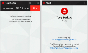 Toggl Track Desktop - Screenshot 2