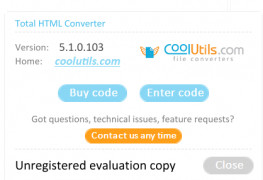Total HTML Converter screenshot 2