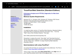 TracePlus32 Web Detective - readme