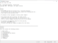 Transaction Generator - readme