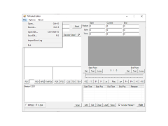 Transport Stream Packet Editor - file-menu