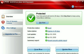 Trend Micro AntiVirus+ - Screenshot 1
