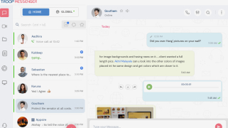 Troop Messenger - Screenshot 1