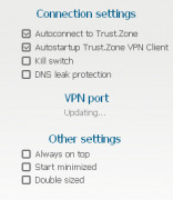Trust.Zone VPN screenshot 2