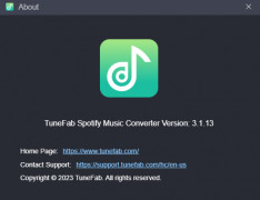 TuneFab Spotify Music Converter screenshot 3