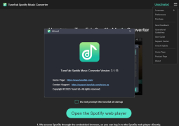TuneFab Spotify Music Converter - about-application