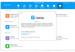 TunesGo - about