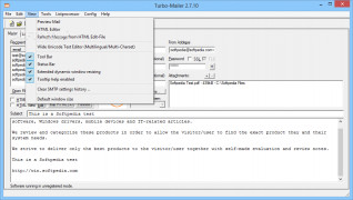 Turbo Mailer screenshot 1