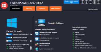 TweakPower - Screenshot 1