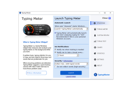 TypingMaster - main-screen