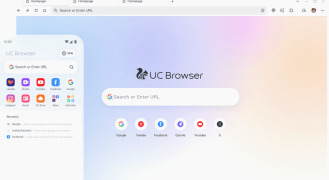 UC Browser for Desktop - Screenshot 1