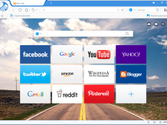 UC Browser - main-screen