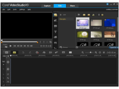 Ulead VideoStudio - main-screen