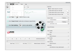 Ultra Video Splitter - edit-menu