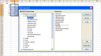 Unit Converter for Excel screenshot 1