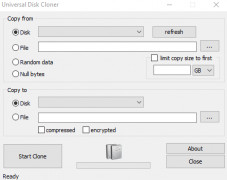Universal Disk Cloner screenshot 1
