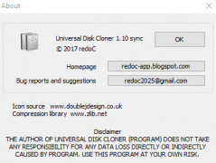 Universal Disk Cloner screenshot 2