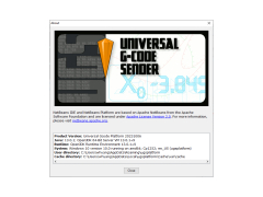 Universal Gcode Sender - about-author-and-application