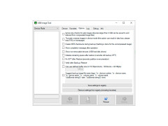 USB Image Tool - options