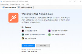 USB Network Gate screenshot 1