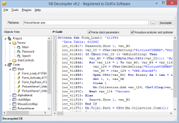 VB Decompiler Lite screenshot 1