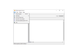 VB Decompiler Lite - file-menu