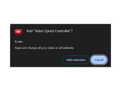 Video Speed Controller - installation