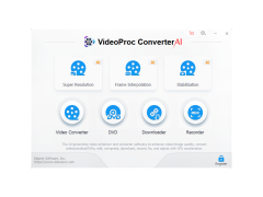 VideoProc Converter - main-screen