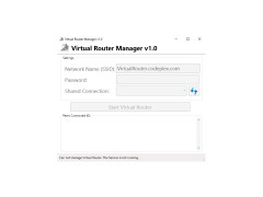 Virtual Router - main-screen