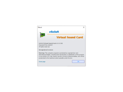 Virtual Sound Card (VSC) - about-application