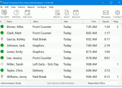 Virtual TimeClock Pro - Screenshot 1