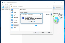 VirtualBox Extension Pack - Screenshot 4