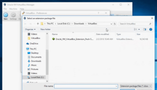 VirtualBox Extension Pack - Screenshot 2