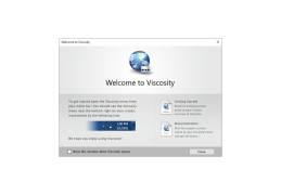 Viscosity - welcome-screen