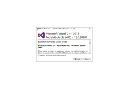 Visual C++ Redistributable Packages for Visual Studio 2013 - main-screen