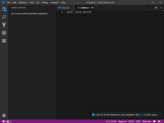 Visual Studio Code - hello-world-example